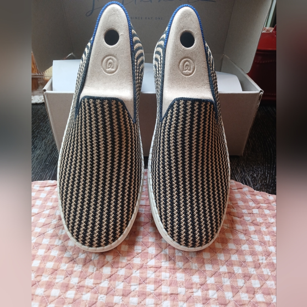 ROTHY'S TOFFEE STRIPE the hemp og slip on (No box )